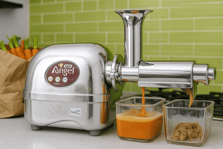 Cold Press Perfection: The Angel Juicer Advantage - Juicerville