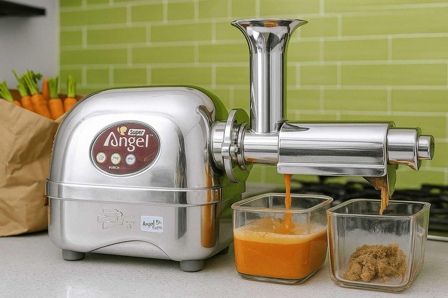 Why Health Enthusiasts Love the Angel Juicer - Juicerville